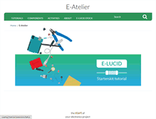 Tablet Screenshot of eatelier.nl